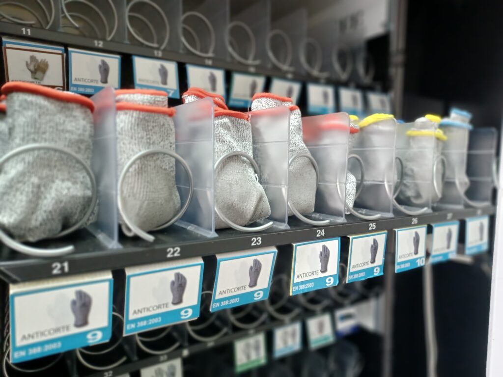Máquinas de vending equipos de protección Valencia