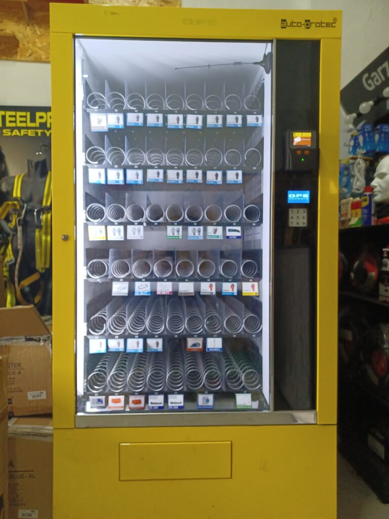 Máquinas de vending EPIs Valencia